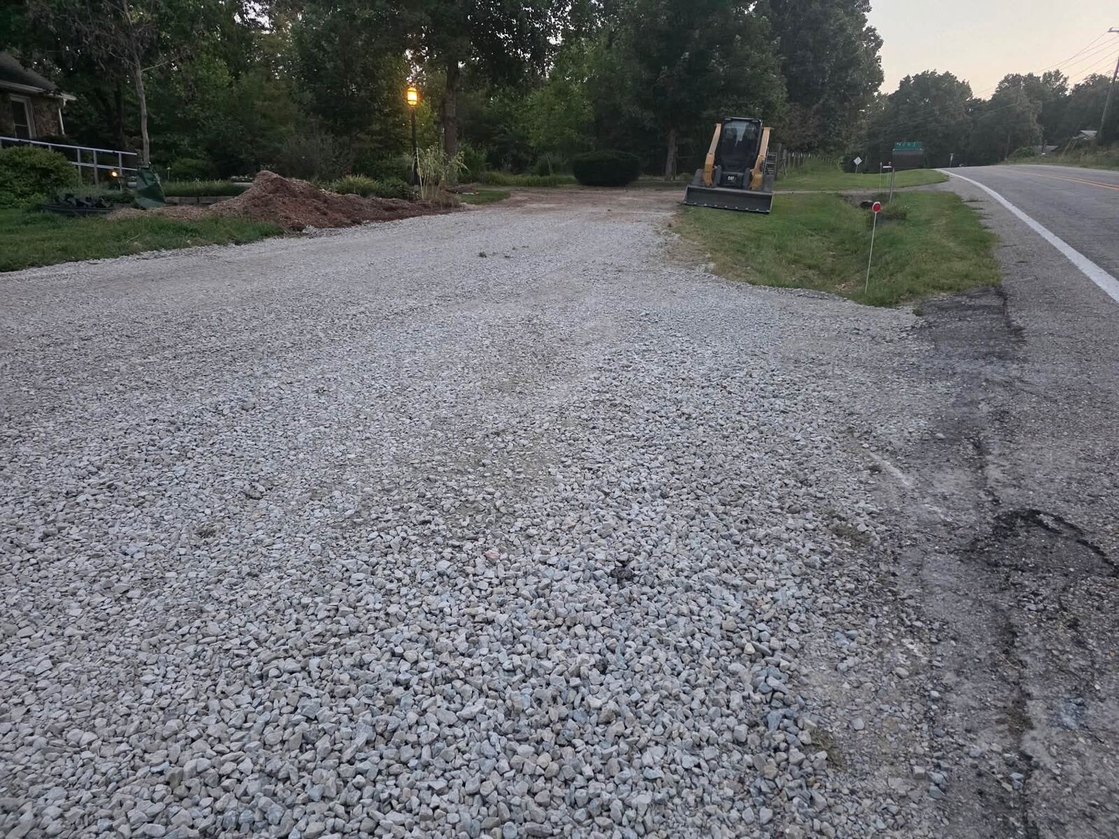 grading job by Next Level Excavation in Mountain Home, AR