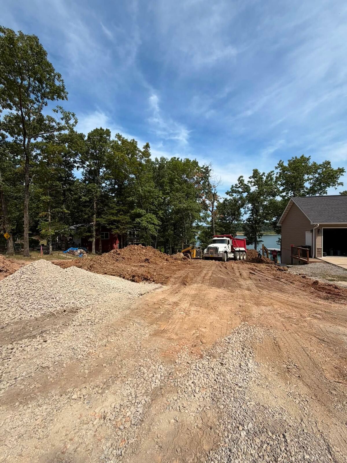 driveways & roads job by Next Level Excavation in Flippin, AR