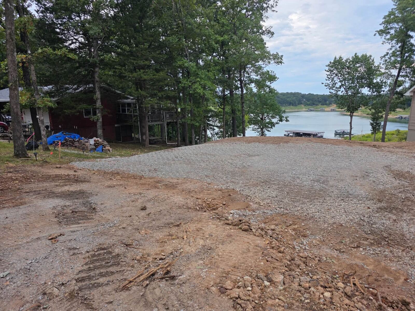 excavation job by Next Level Excavation in Cotter, AR
